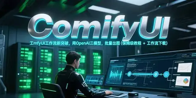 ComfyUI工作流新突破，用OpenAI三模型，批量出图(保姆级教程+工作流下载)_知客圈