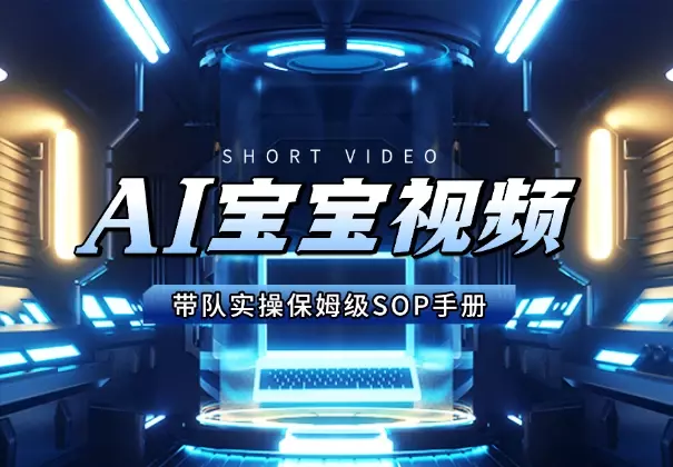 AI 宝宝视频项目，带队实操经验+保姆级SOP手册_知客圈