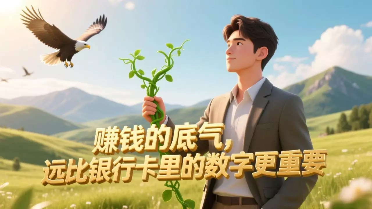 赚钱的底气，远比银行卡里的数字更重要_知客圈