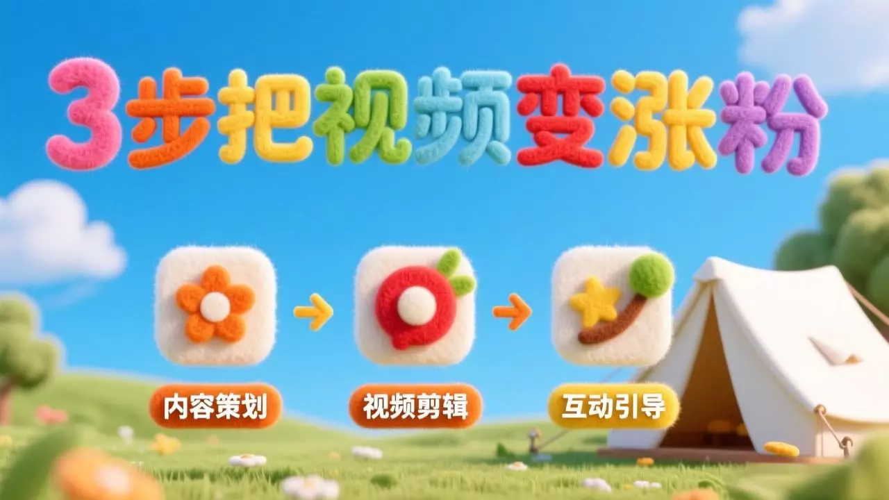 AI神器：3步把视频变涨粉图文_知客圈