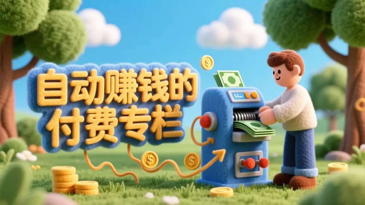 告别加班，从零到一：打造一个能“自动赚钱”的付费专栏，简单又高效_知客圈