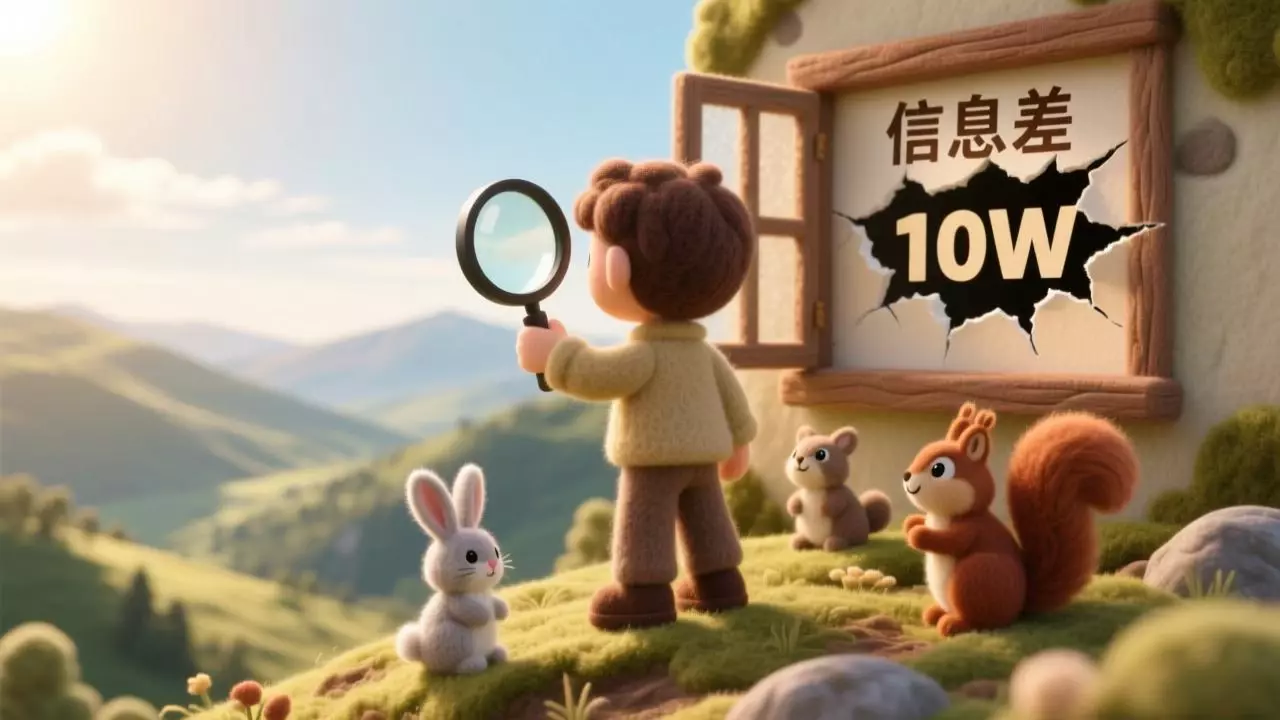 捅破这3层窗户纸，靠“信息差”赚到第一个10W！_知客圈