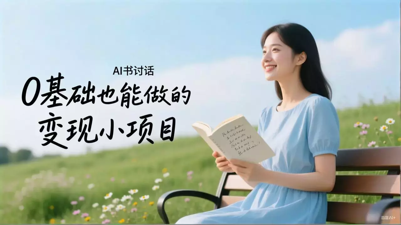 抖音AI人书对话：0基础也能做的变现小项目_知客圈