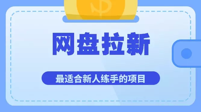 最适合新人练手的项目-网盘拉新【图文】_知客圈