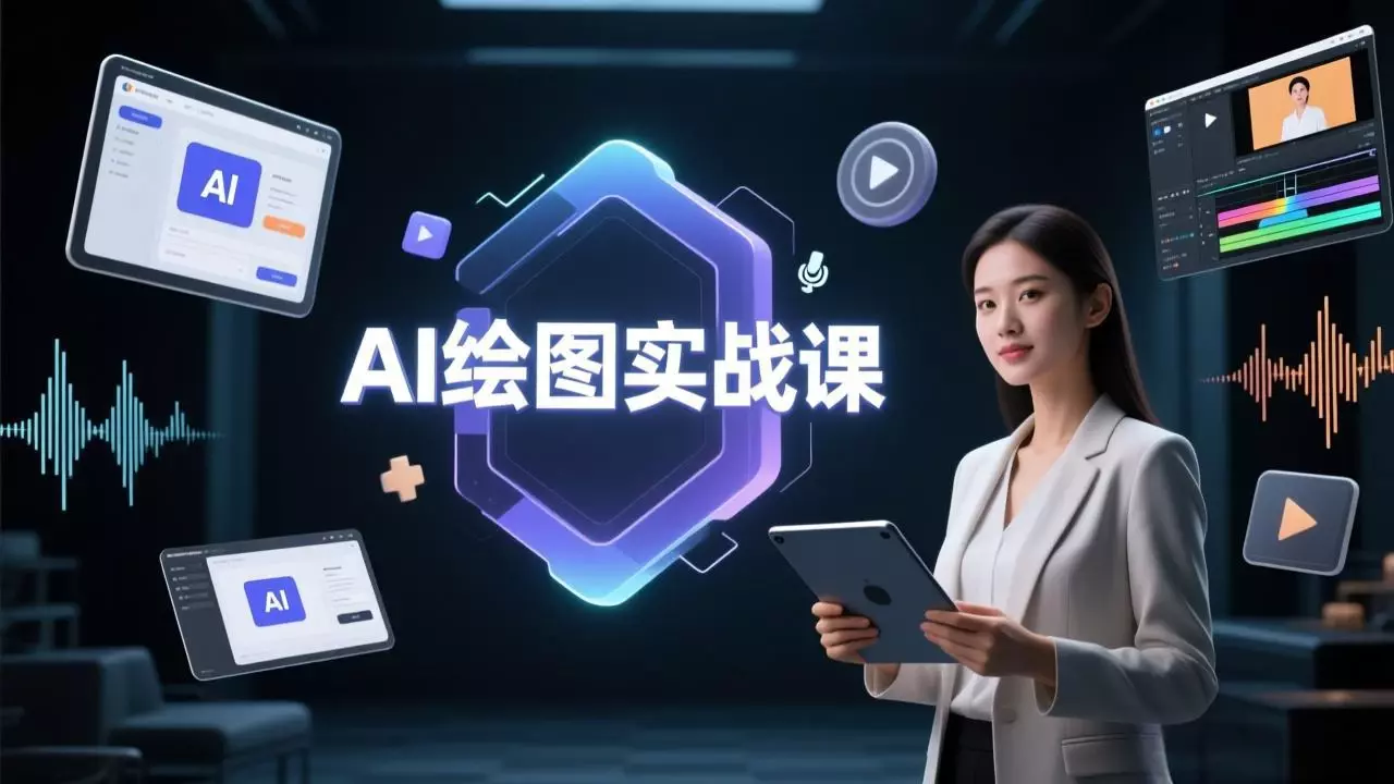 AI绘图实战课：涵盖AI绘图、AI视频制作、语音合成等，单项目接单5000+_知客圈