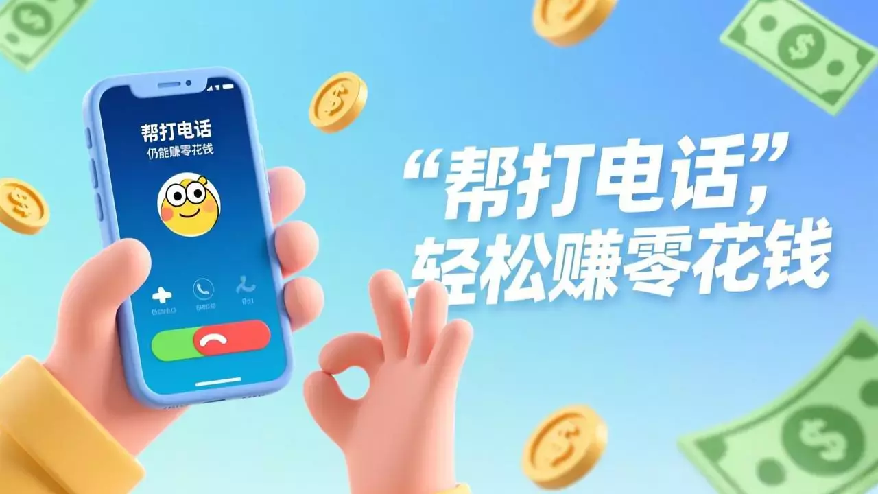 闲鱼“帮打电话”，仍能赚零花钱_知客圈