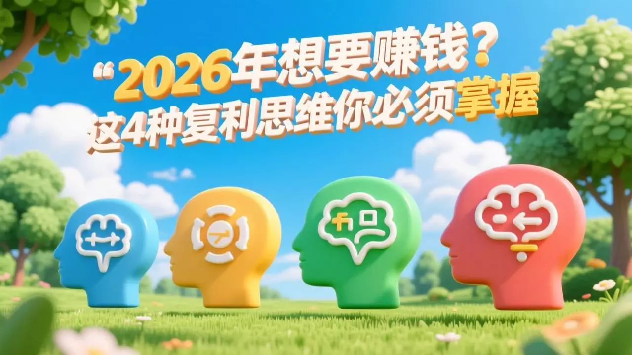 2026年想要赚钱？这4种复利思维你必须掌握！_知客圈