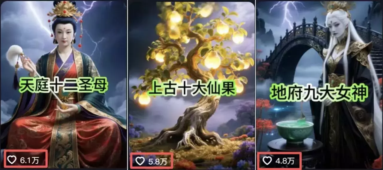 用AI做【神话传说盘点类视频】，闷声发大财💰！_知客圈