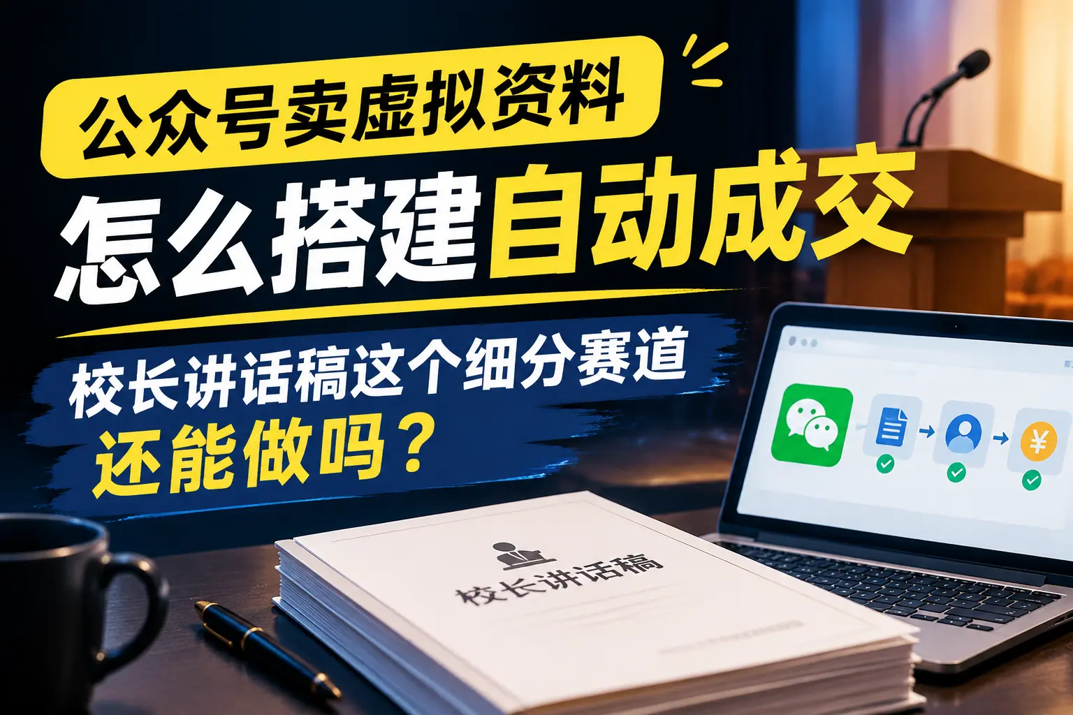 知峰笔记:从0到月入3000+,我用公众号虚拟资料走出了一条“懒人被动收入”的路|知客圈