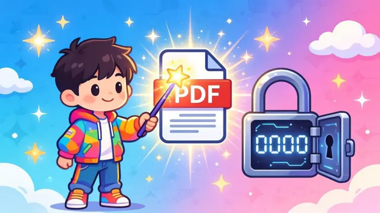超实用PDF密码移除工具，永久免费一键解锁限制