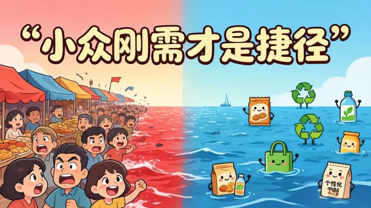 普通人别再挤红海了，小众刚需才是真正的赚钱捷径