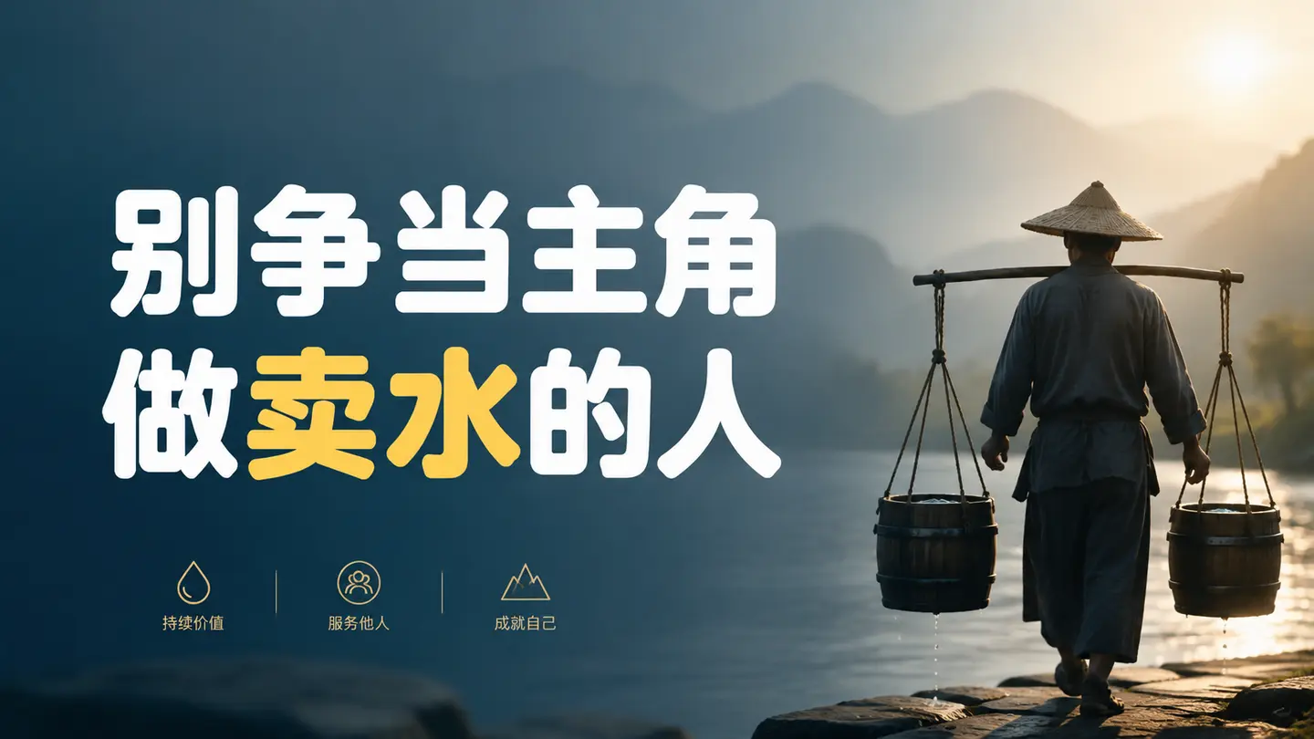 淘金热别忙着挖金子,普通人做卖水生意反而更抗风险|知客圈