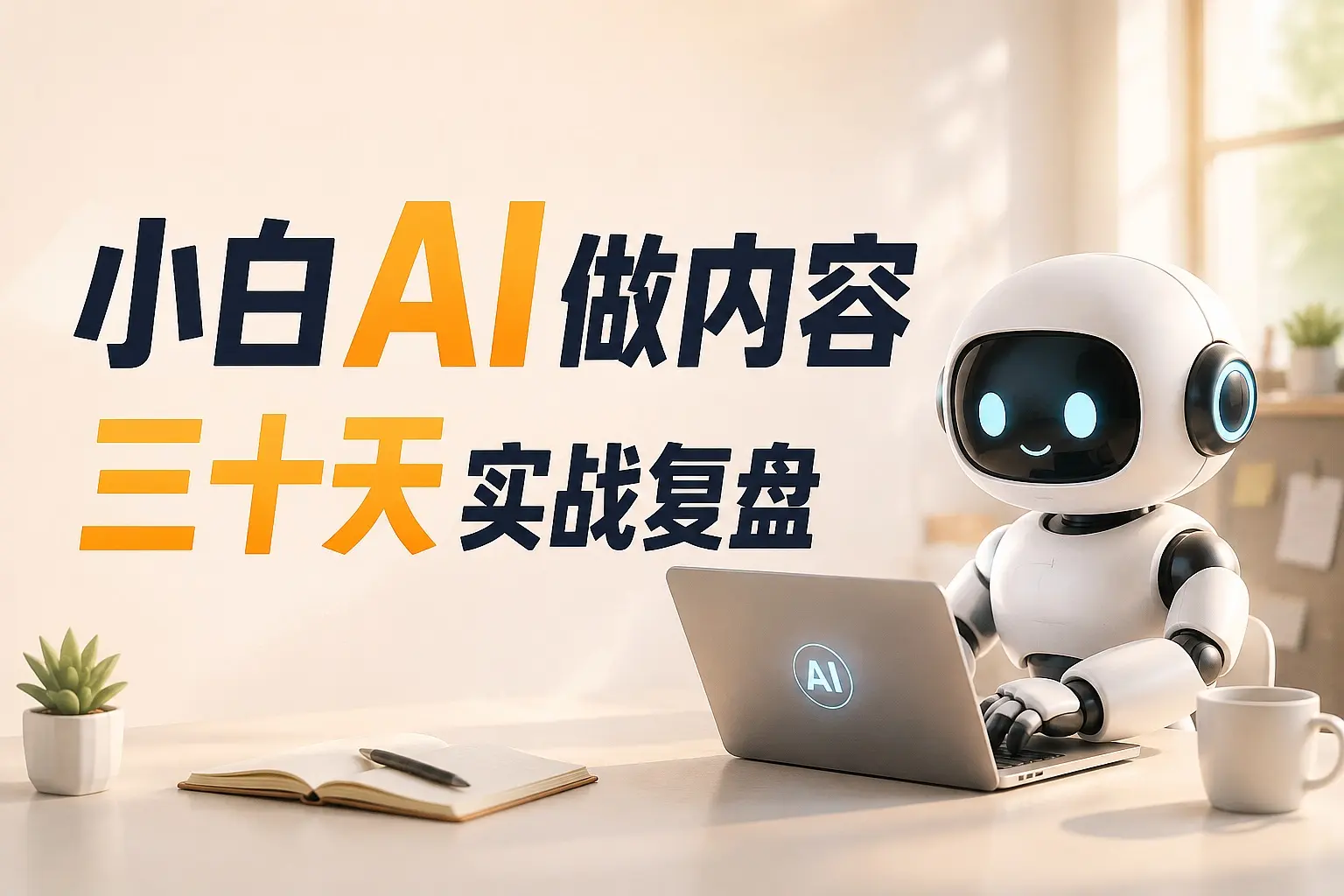 纯小白用国产AI做内容30天复盘:61条内容是怎么做出来的|知客圈