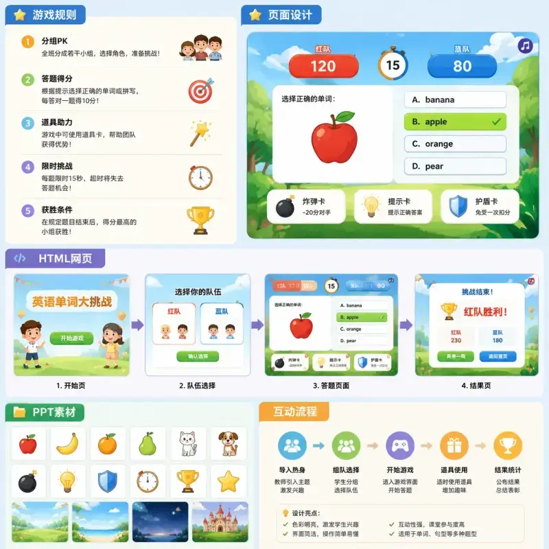 不卖课只卖9.9元课堂小游戏,小账号靠帮老师省备课时间跑通变现 不卖课只卖9.9元课堂小游戏,小账号靠帮老师省备课时间跑通变现