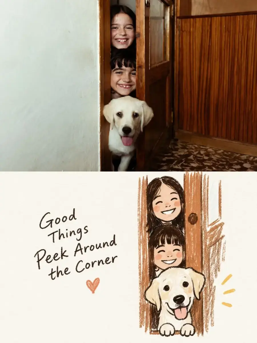 照片转手绘插画提示词怎么写?一个指令生成治愈系生活画风